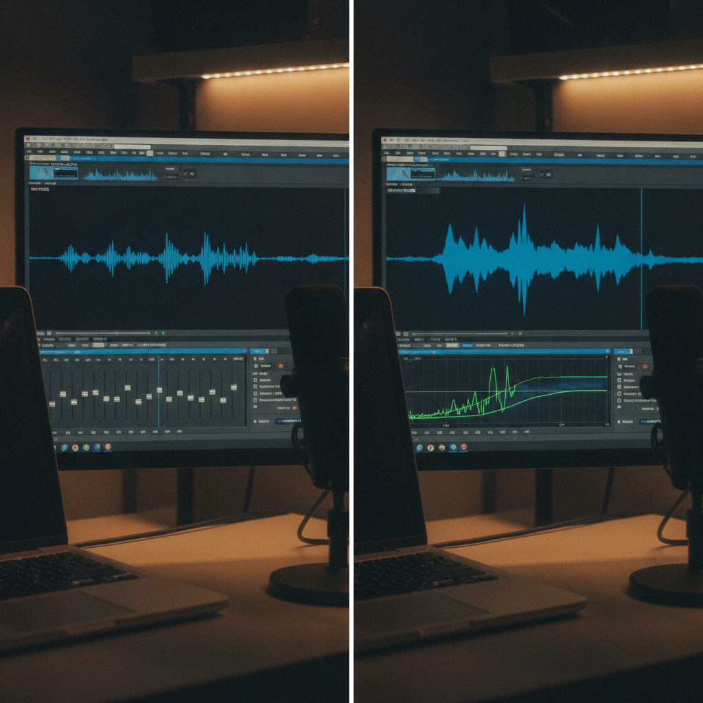 Hugging Face Real-World VoiceEQ: Automatic Voice Equalization on Real Recordings